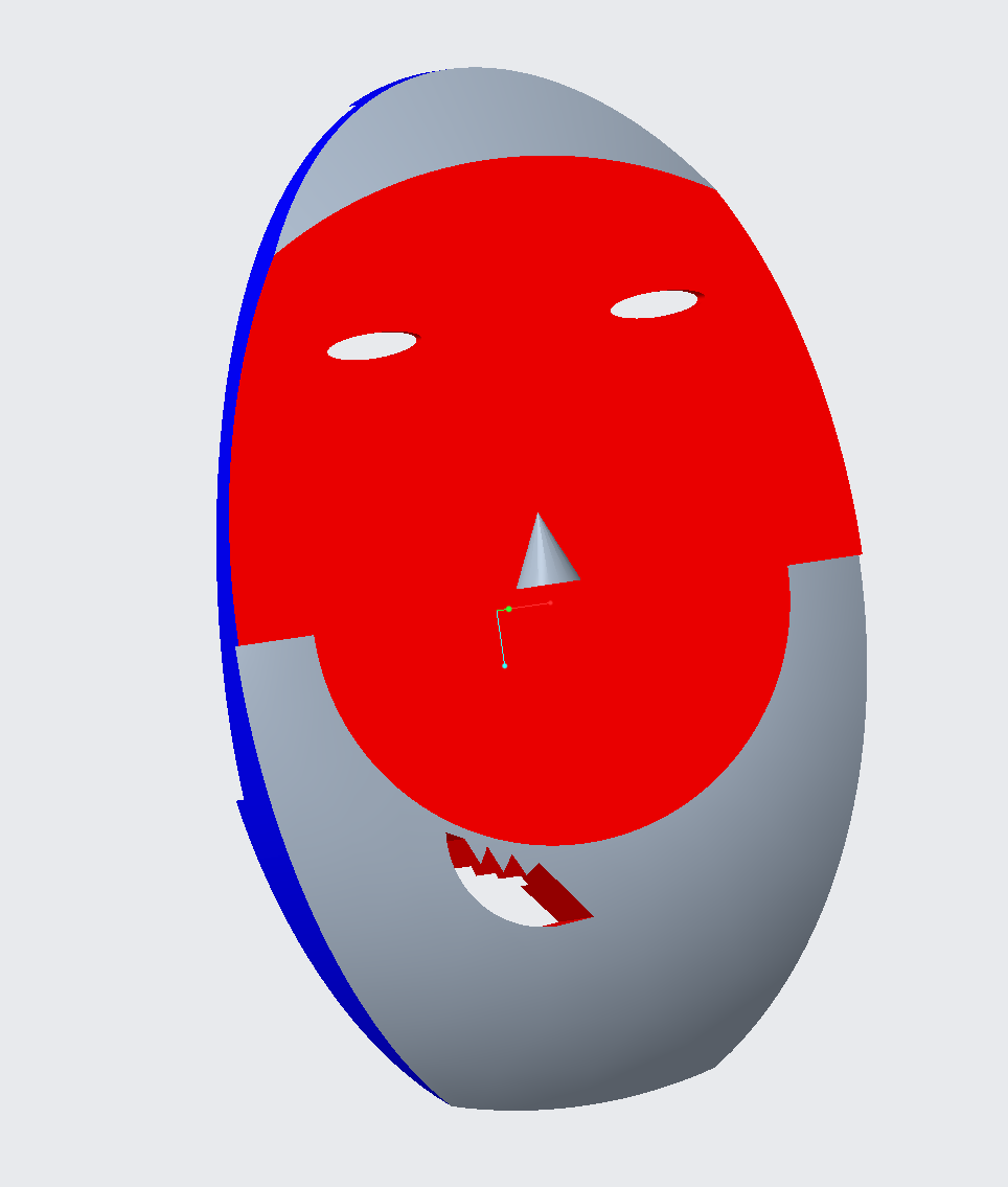Quirky Face for Wall display