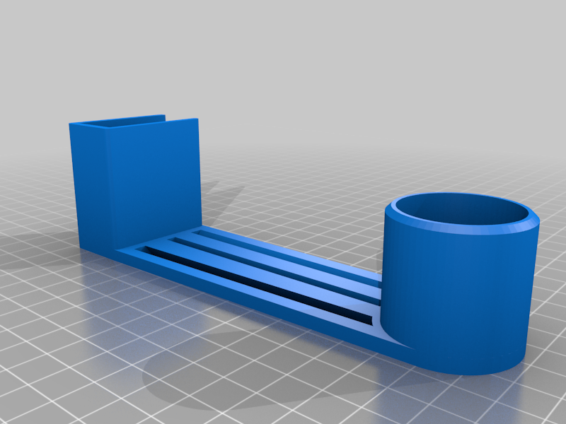 Large Roll Paper Towel Holder (for 18mm shelf)