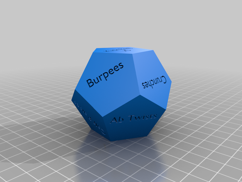 Workout Dice