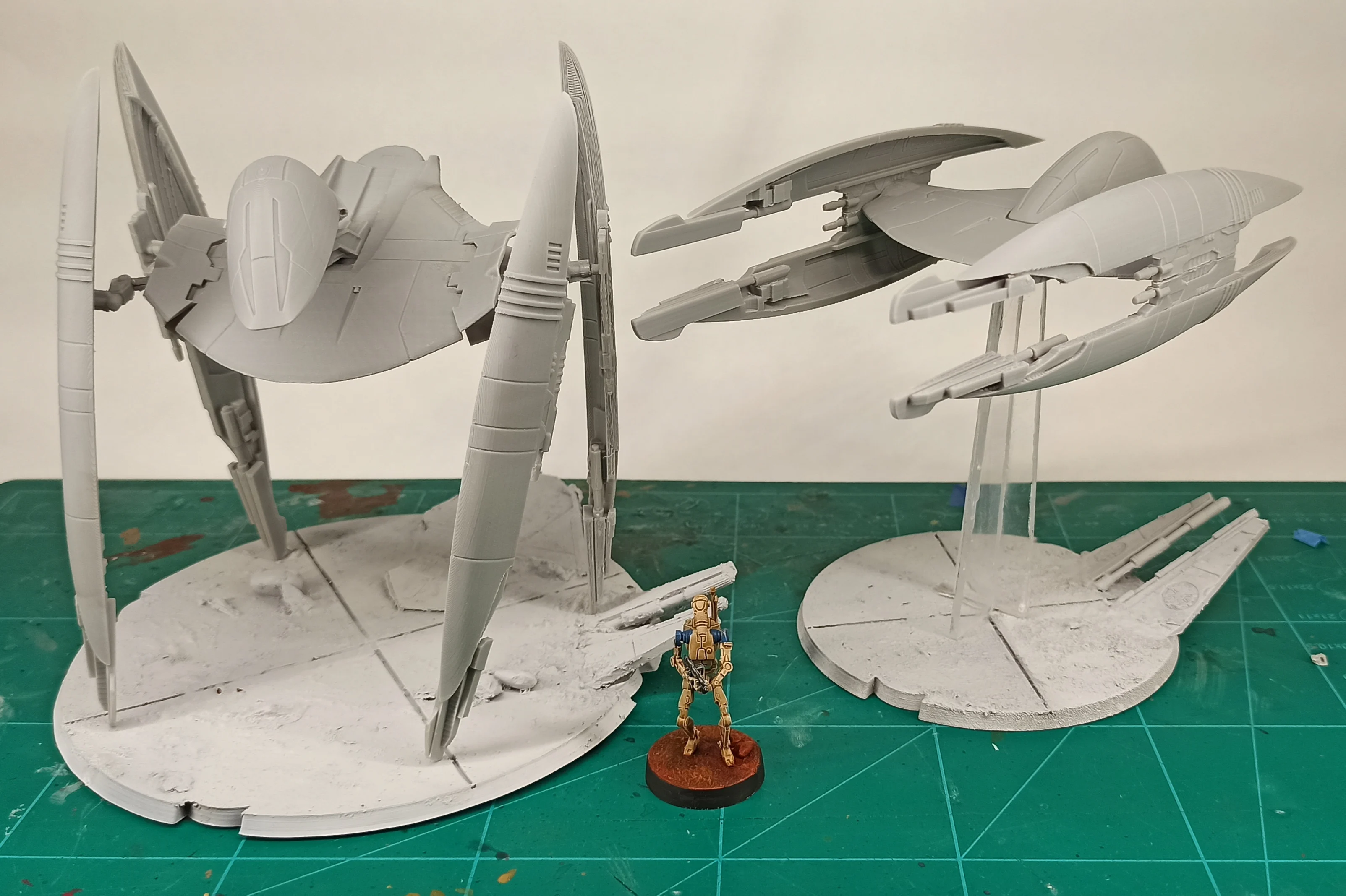 Vulture droid starfighter star wars legion