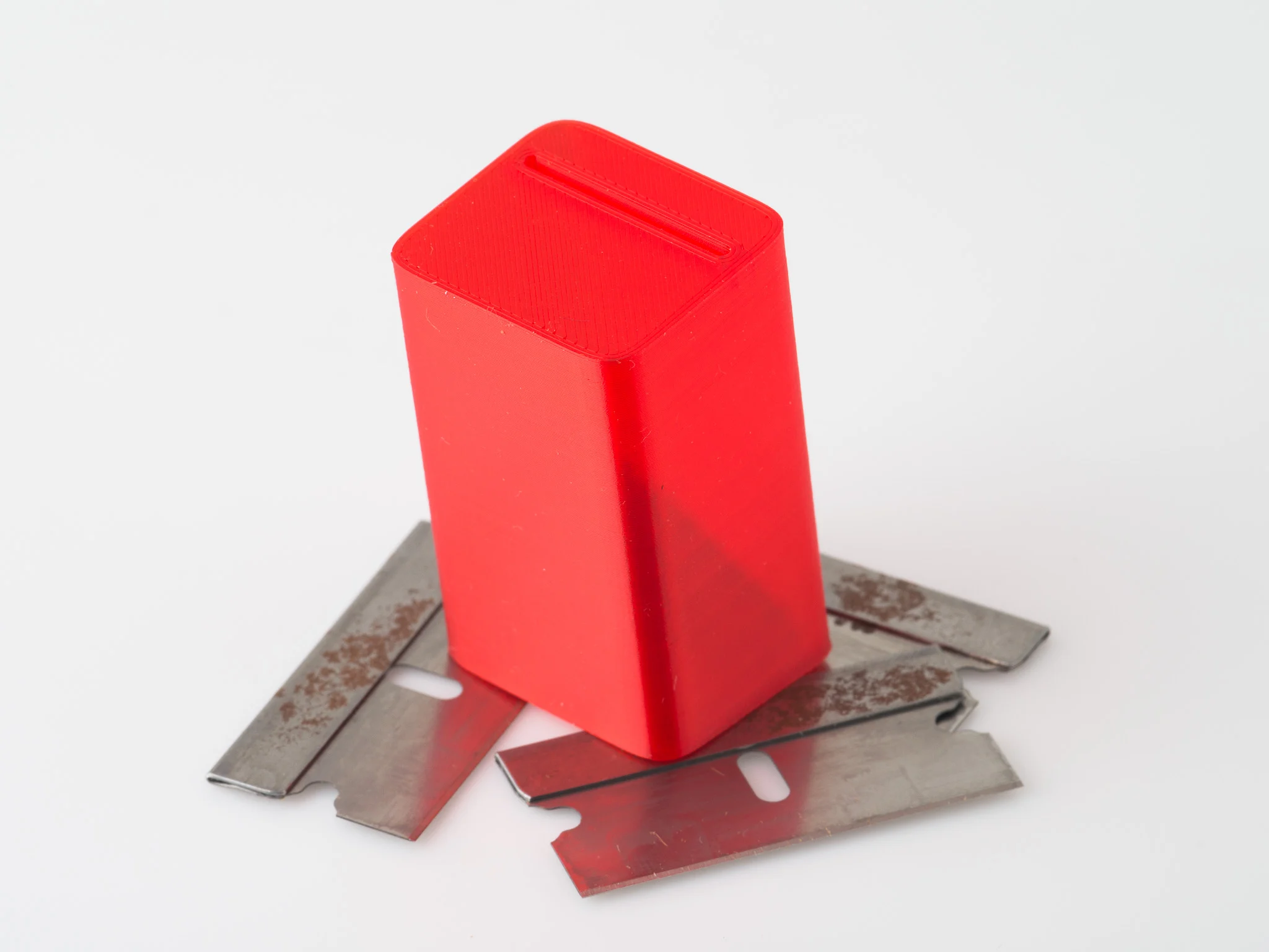 Razor Blade Disposal Case