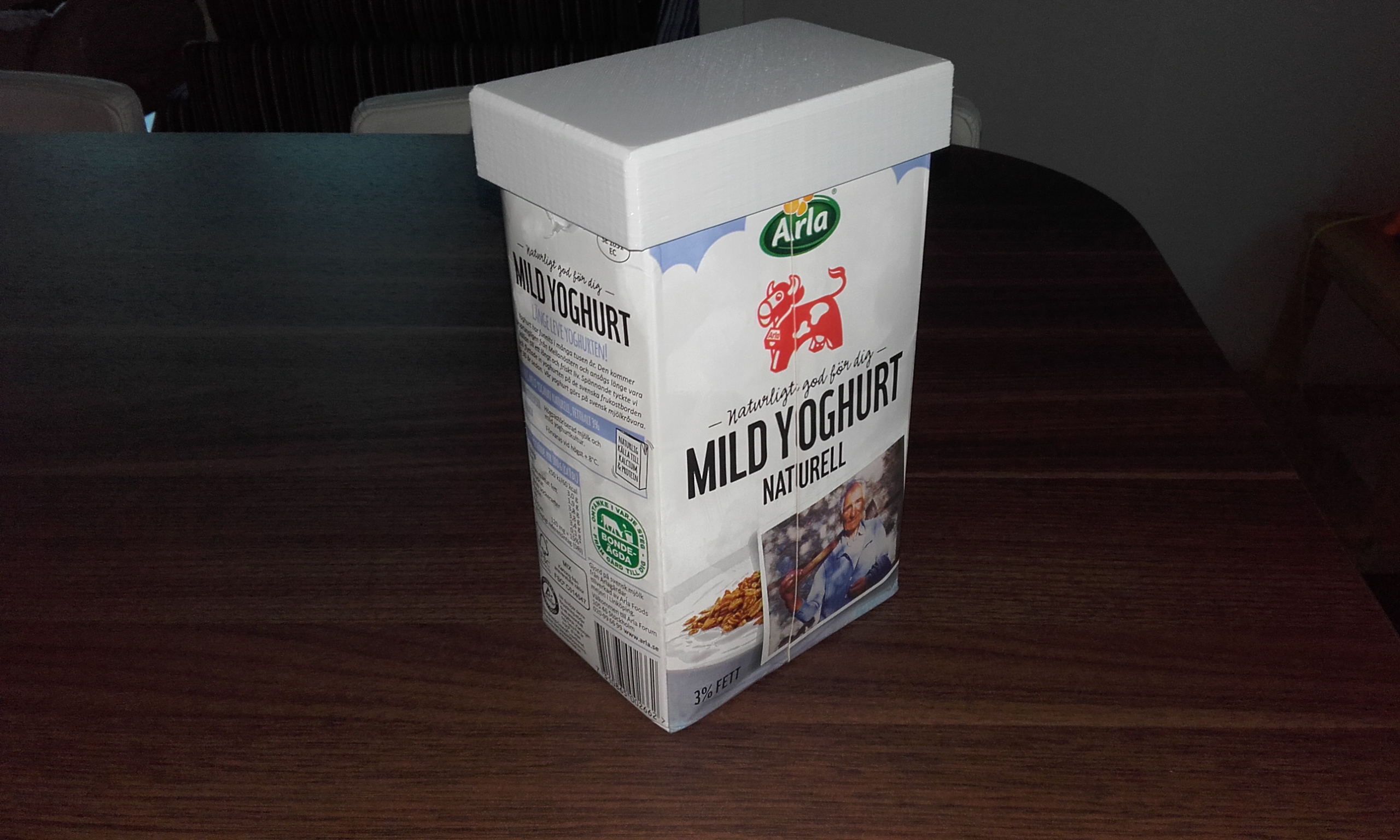 1L Tetra Pack Cap for my Yoghurt