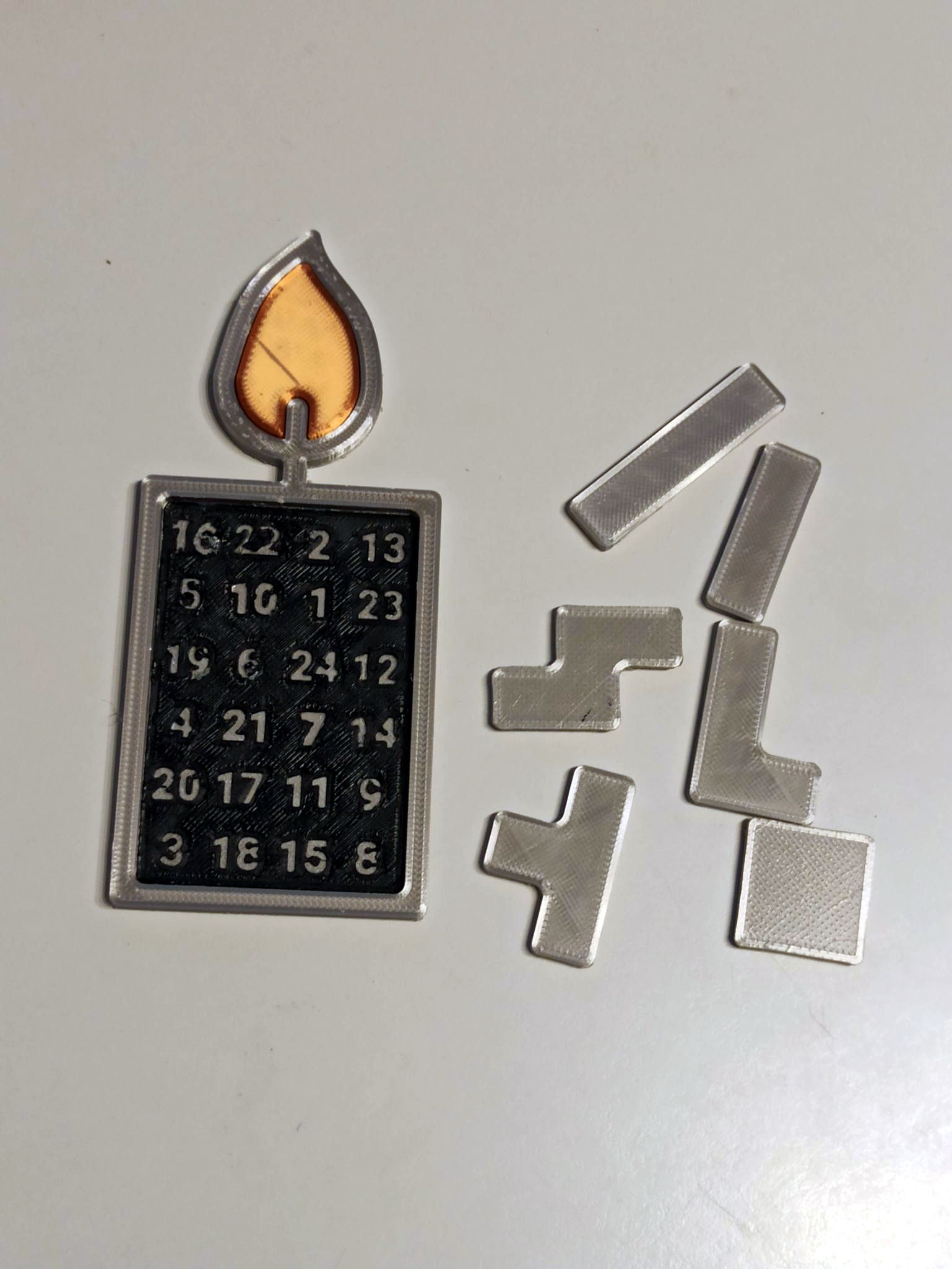 24 in 1  (Candle Puzzle) remixed