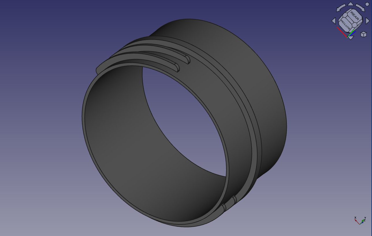 Custom AC Exhaust Hose Adapter (Portable AC)