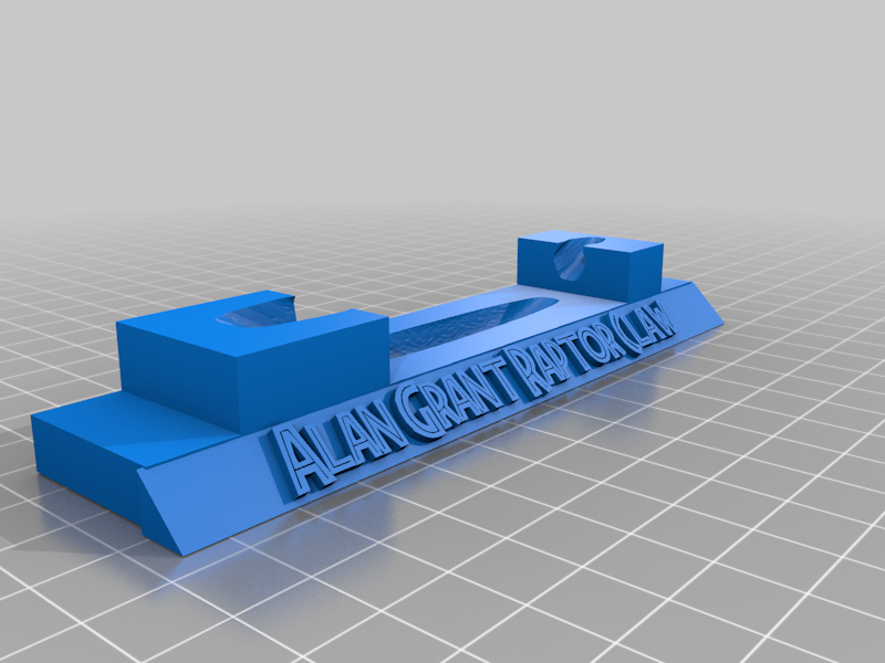 Jurassic Park Alan Grant Raptor Claw display base