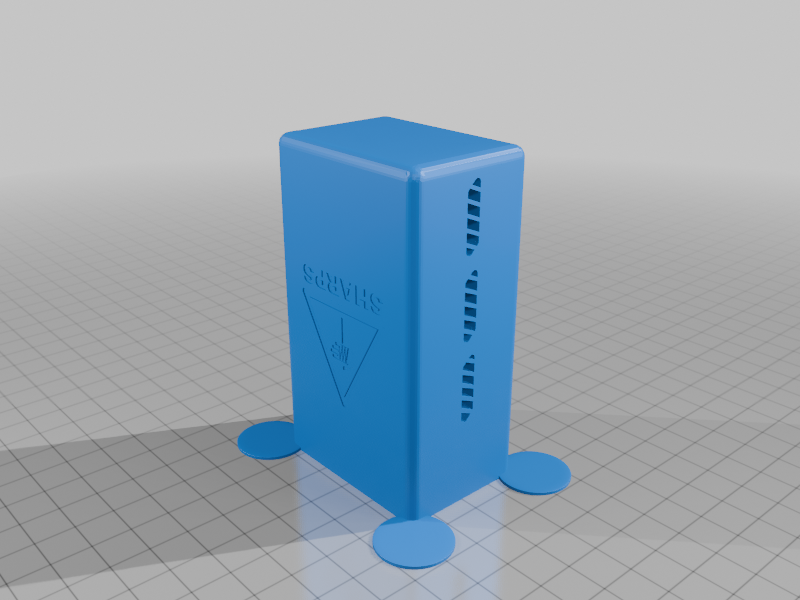SINGLE / DOUBLE EDGE RAZOR BLADE DISPOSAL CONTAINER
