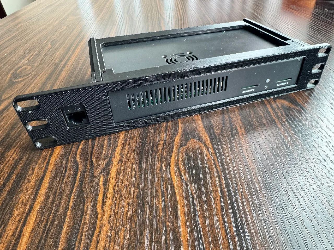 10 Inch Rack Mount for Raspberry Pi Compute Module 5 IO Case