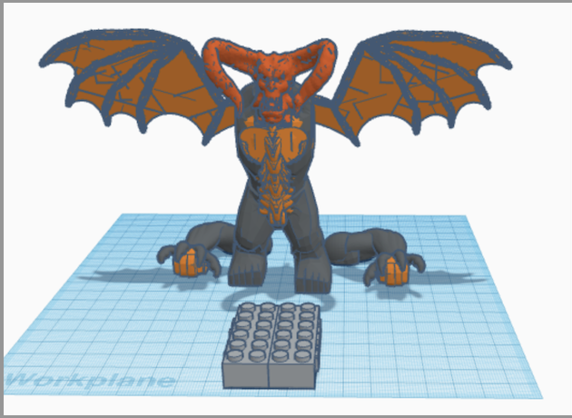 Custom LEGO Balrog