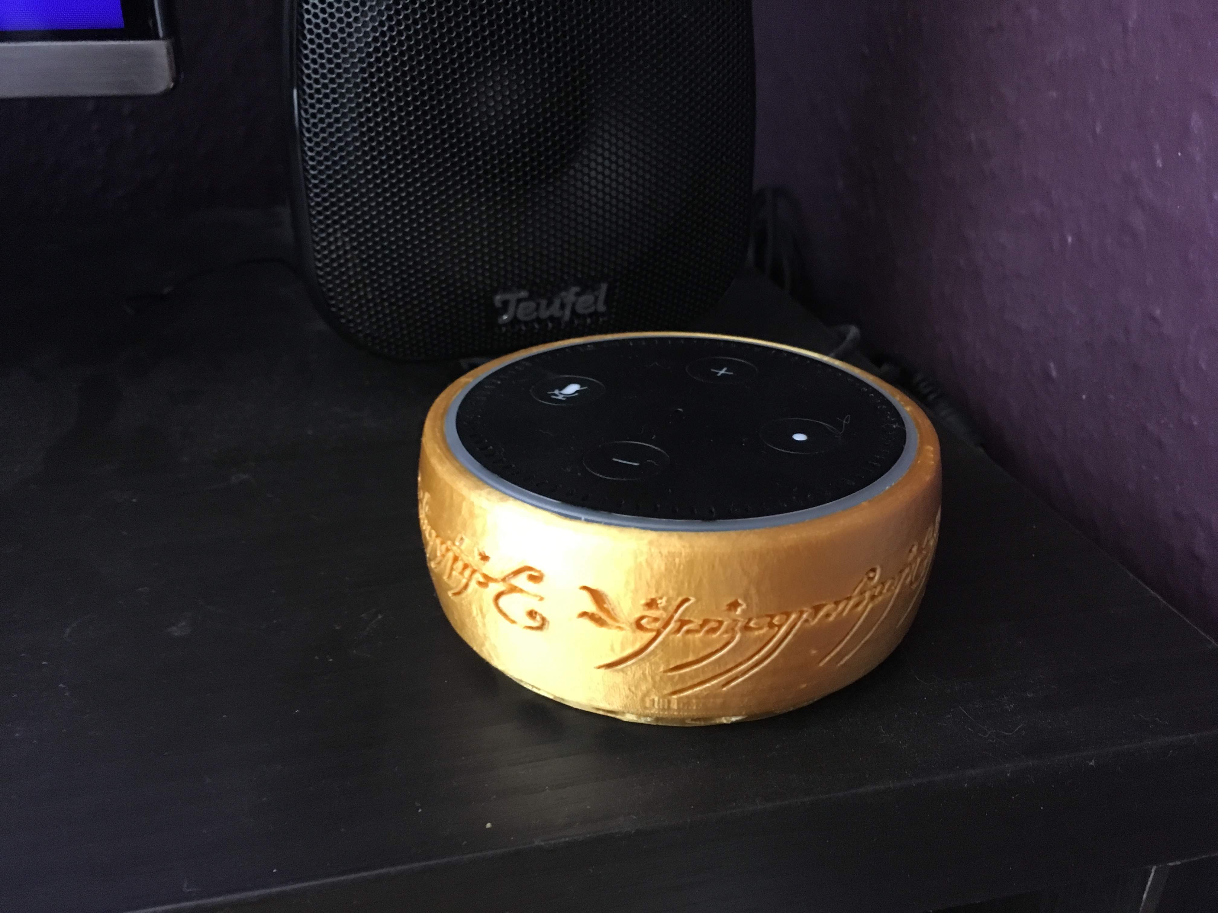 The One Ring Amazon Alexa Echo Dot 2nd Gen LotR
