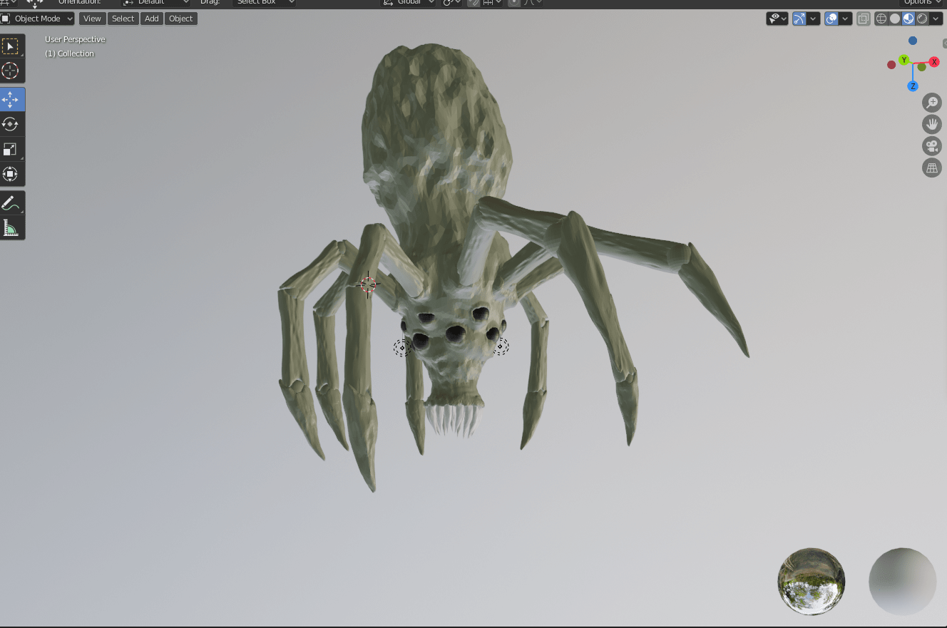 Big Scary spider thing from the Mandalorian (Krykna)