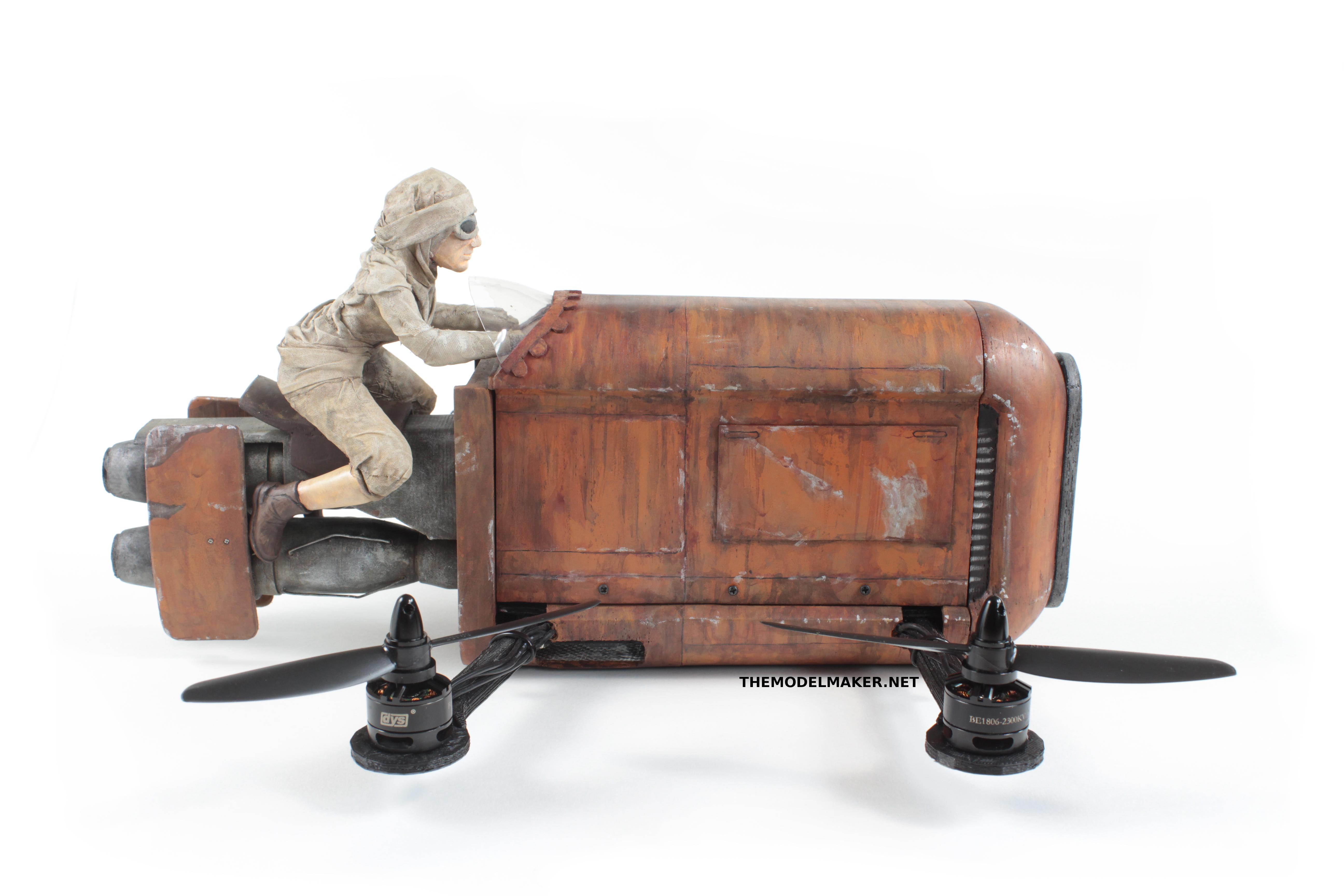 Rey's Speeder Bike quadcopter