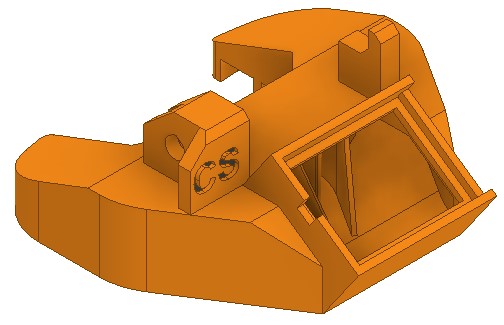 RHD CS Nozzle for Prusa MK2.5S / MK3S