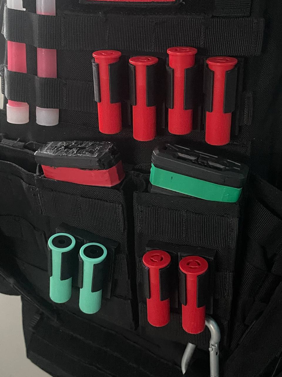 toy shotgun shell holder for MOLLE