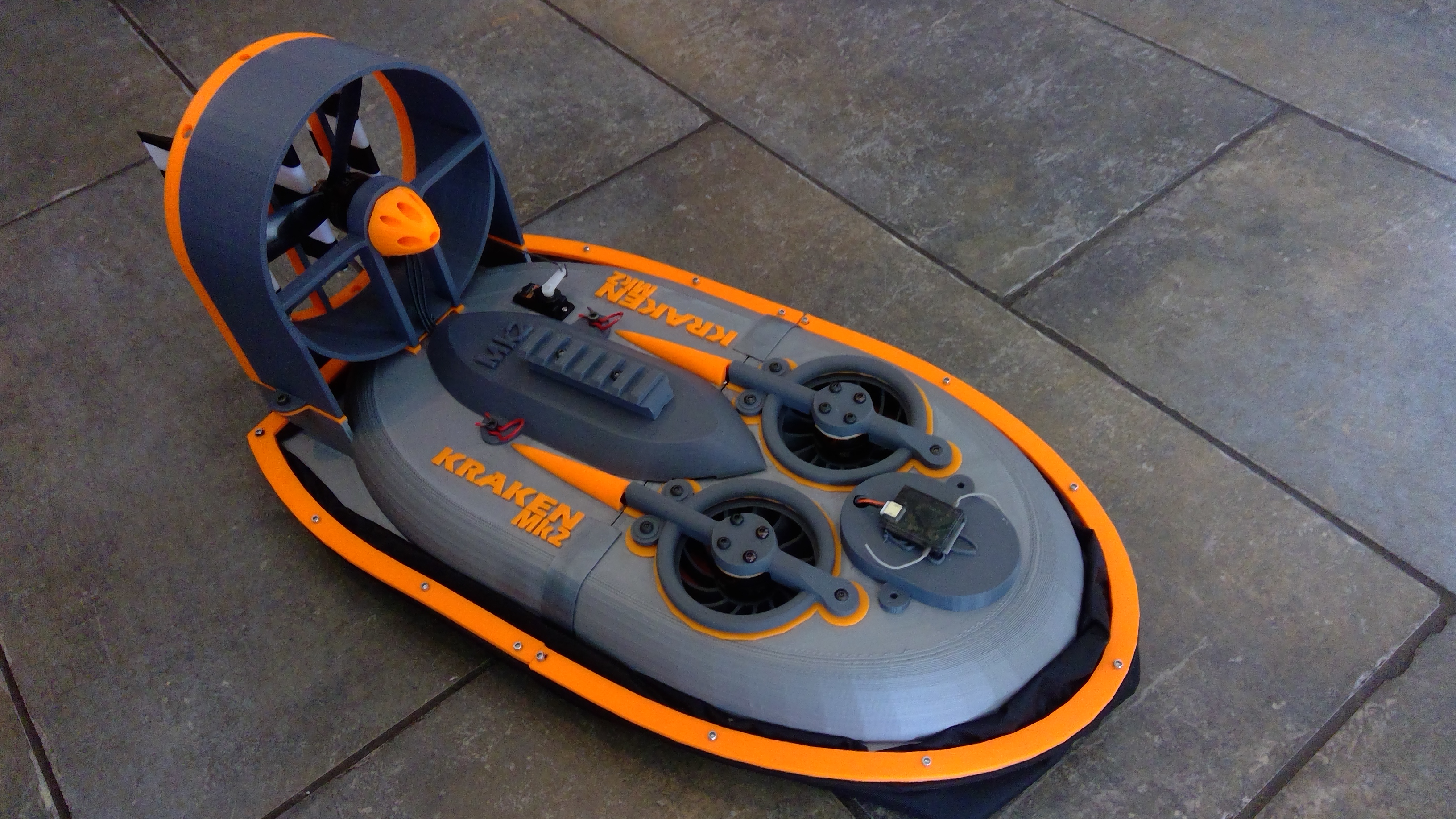 Kraken Mk2 RC brushless hovercraft