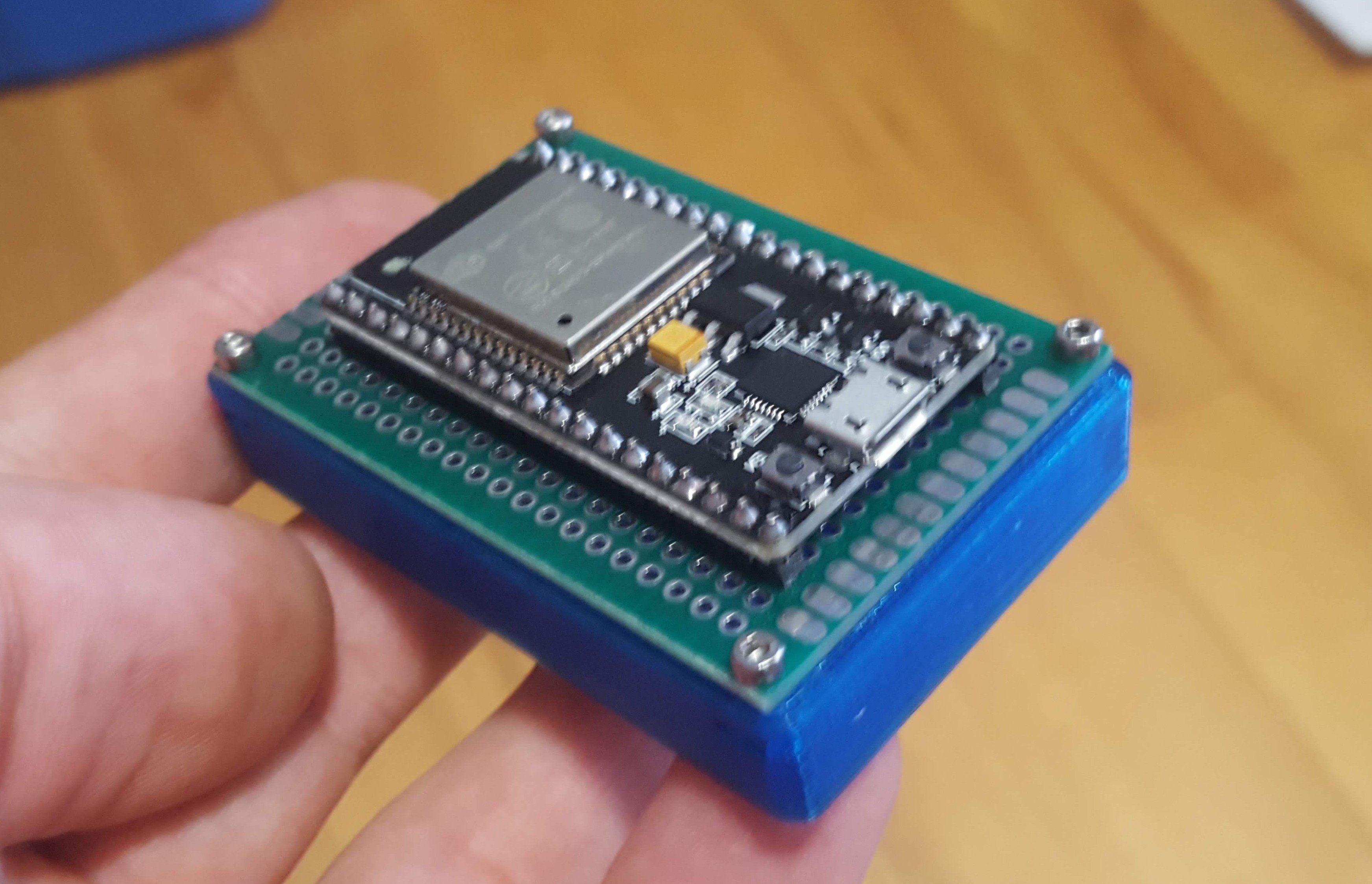 ESP32 4x6cm PCB mount