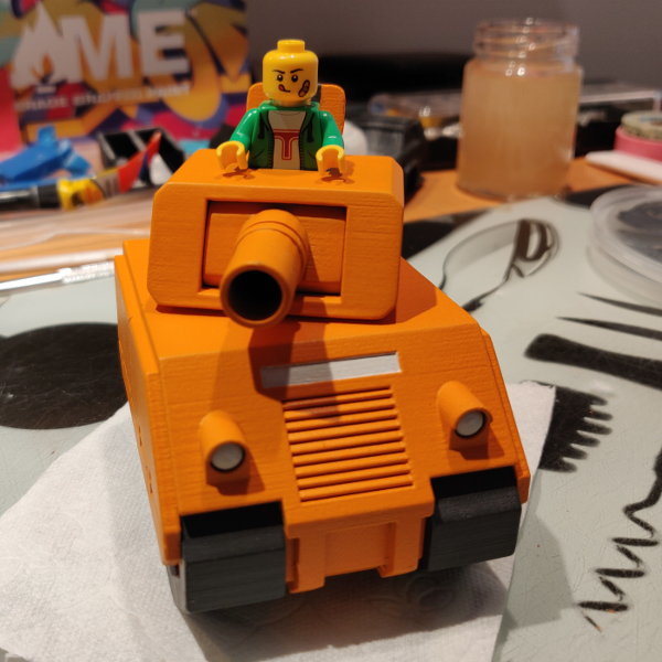 Advance wars tank (lego compatible)