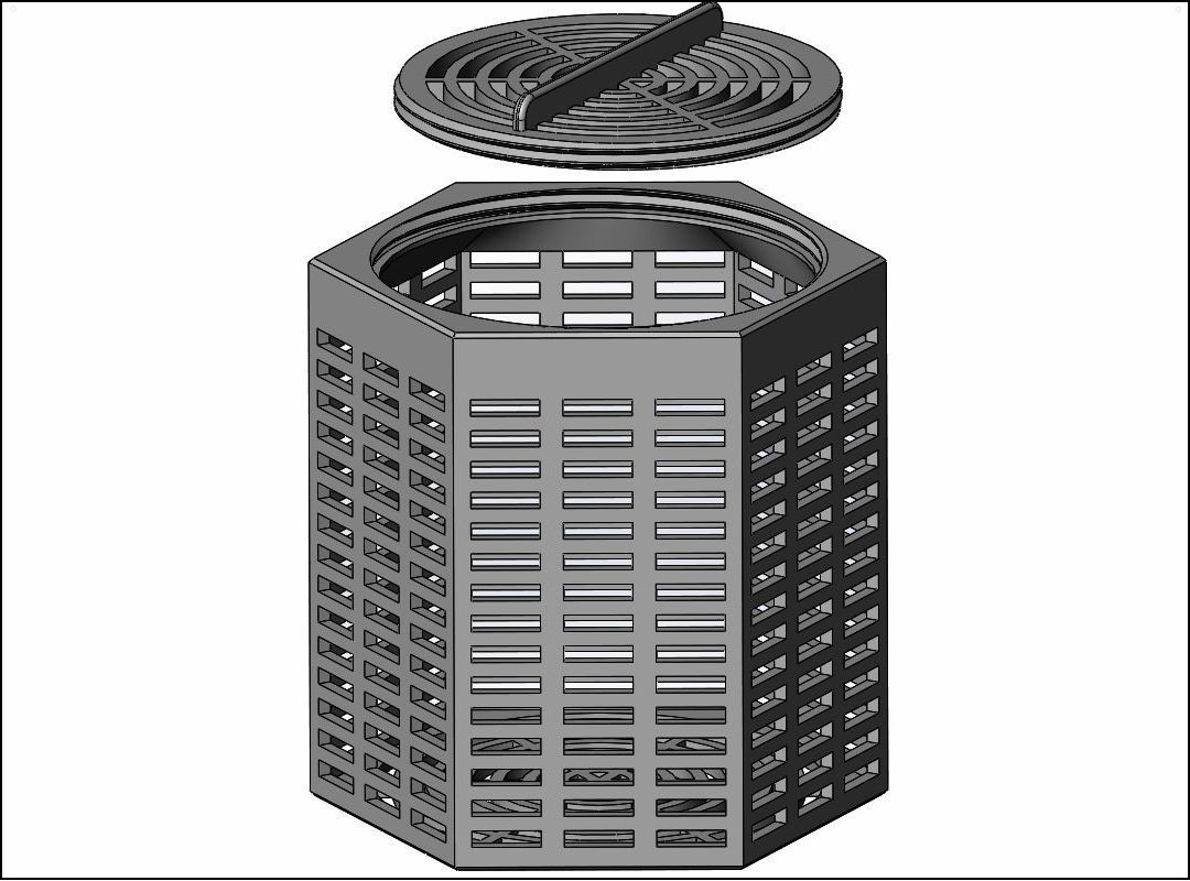 Silica Gel Container