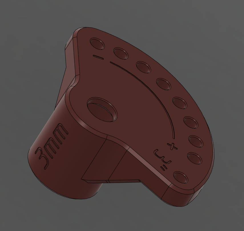 Approximate 3" Prop Cutter for Squirt / Cinewhoop