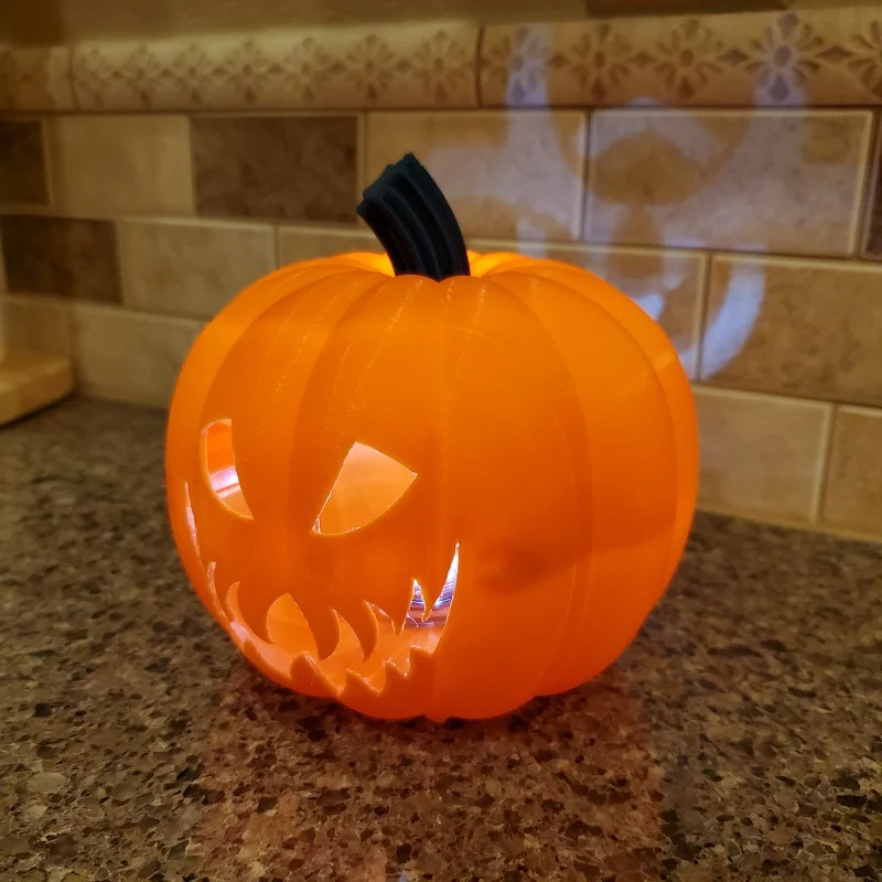 Jack O Lantern with Snap On Faces 2020 Version