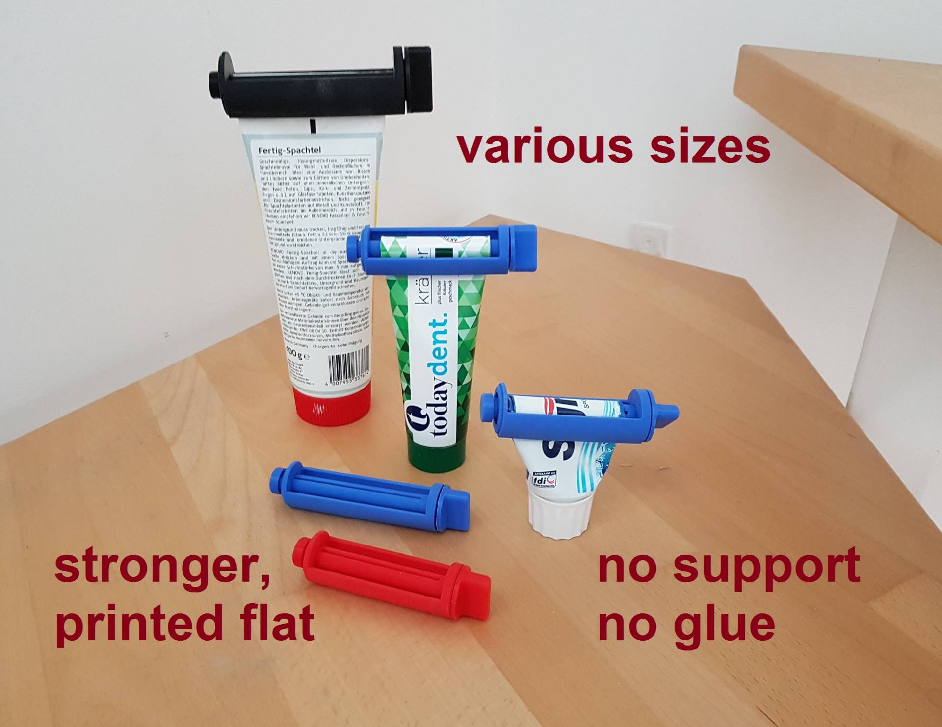 Sturdy Tube Squeezer - various sizes