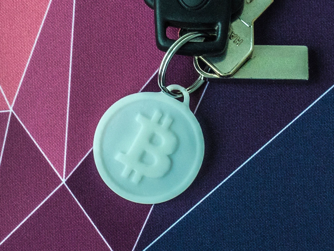 Crypto keychain: Bitcoin