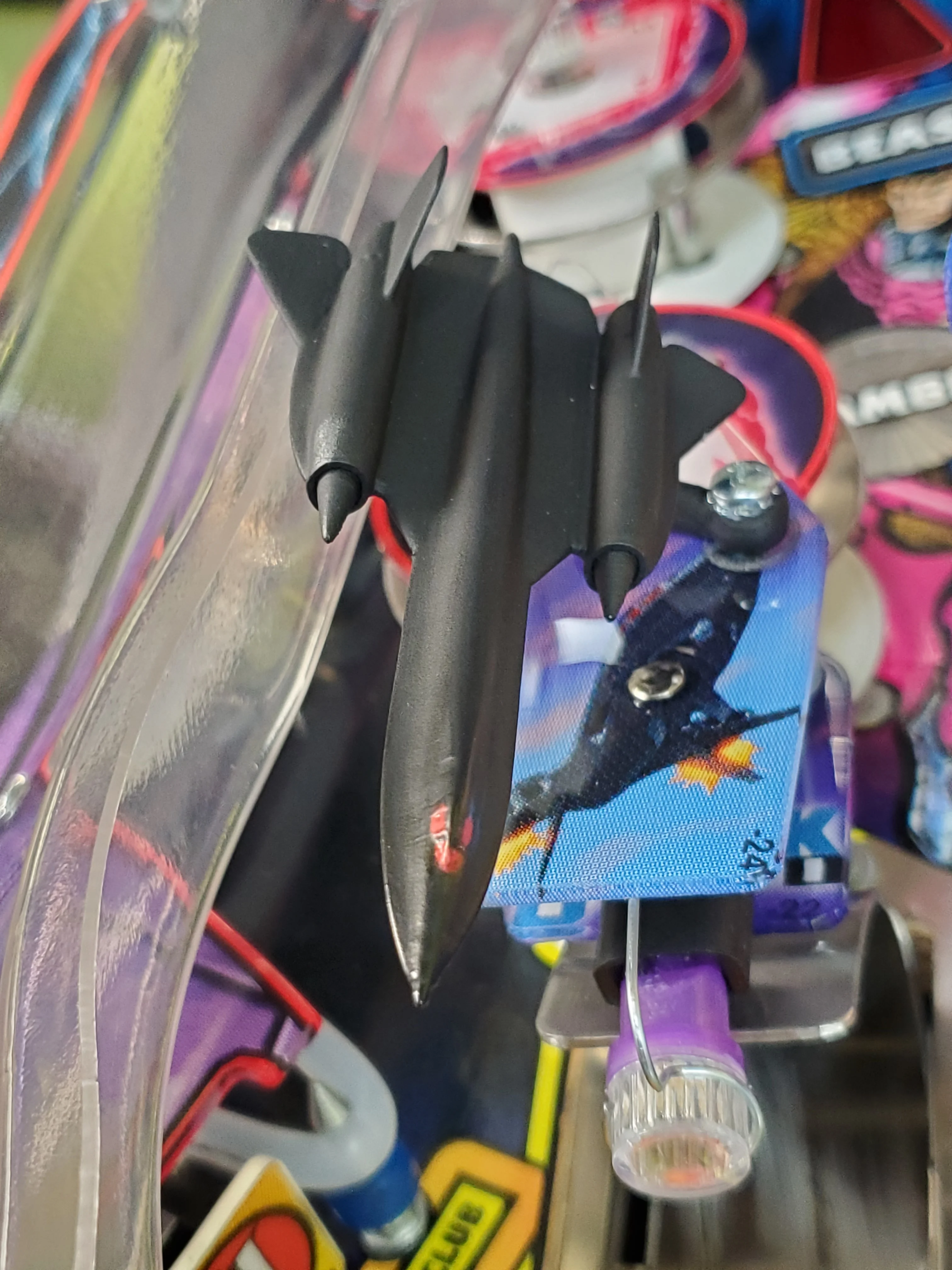 Stern Pinball X-men Blackbird w/ support SR-71