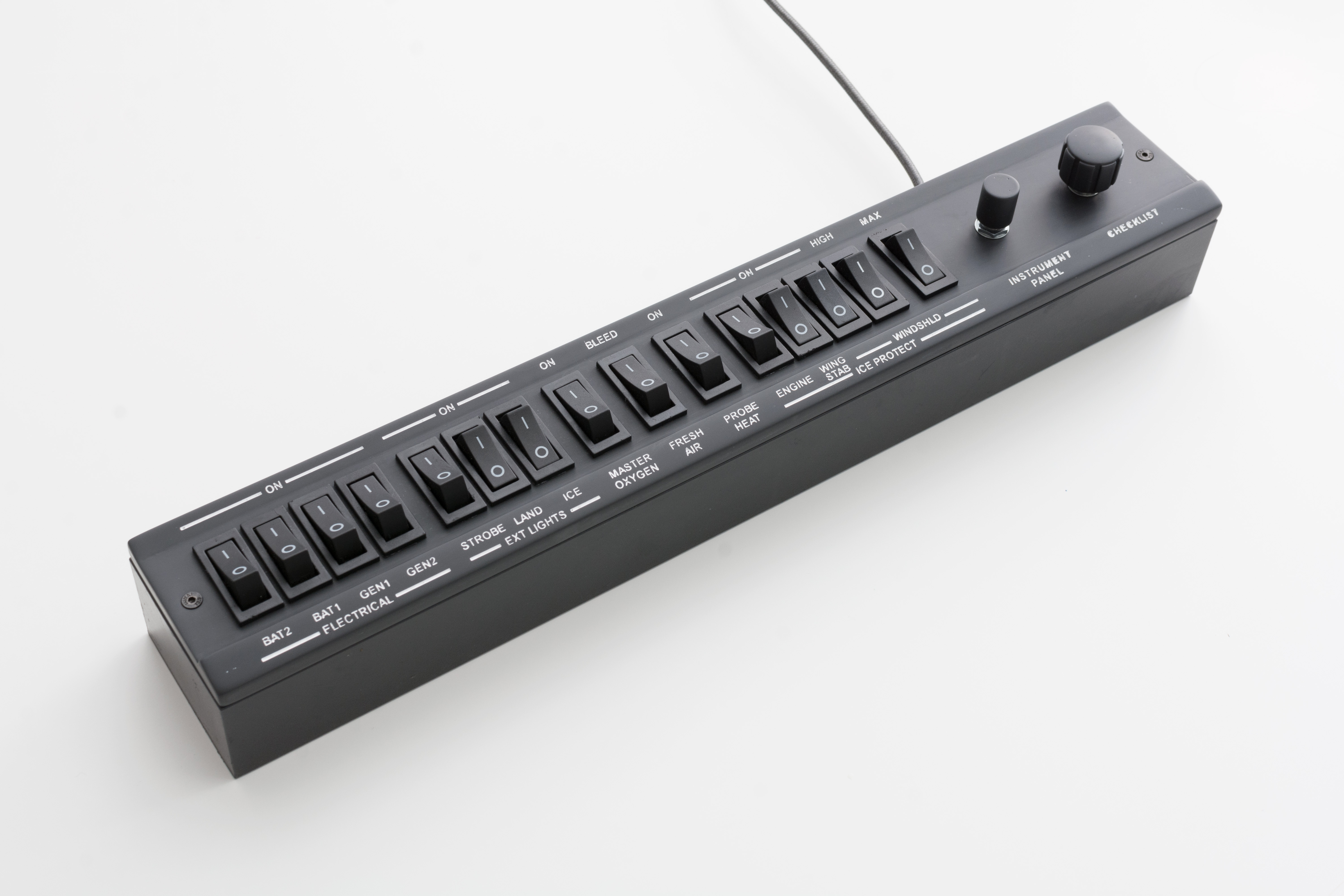 Visonjet SF50 Bolster Switch Panel for Flightsims