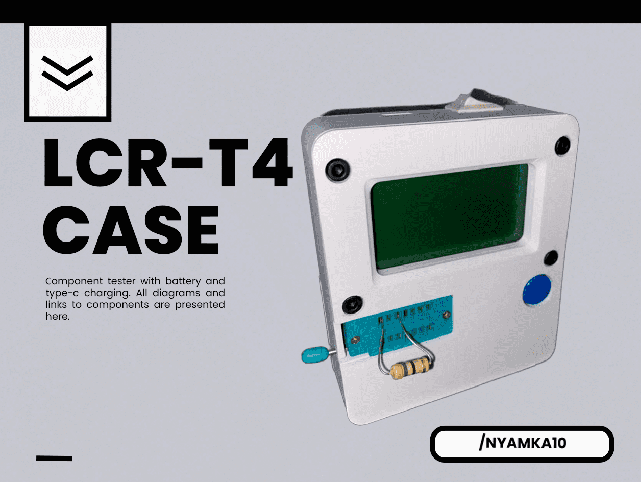 Case for LCR-T4 component tester
