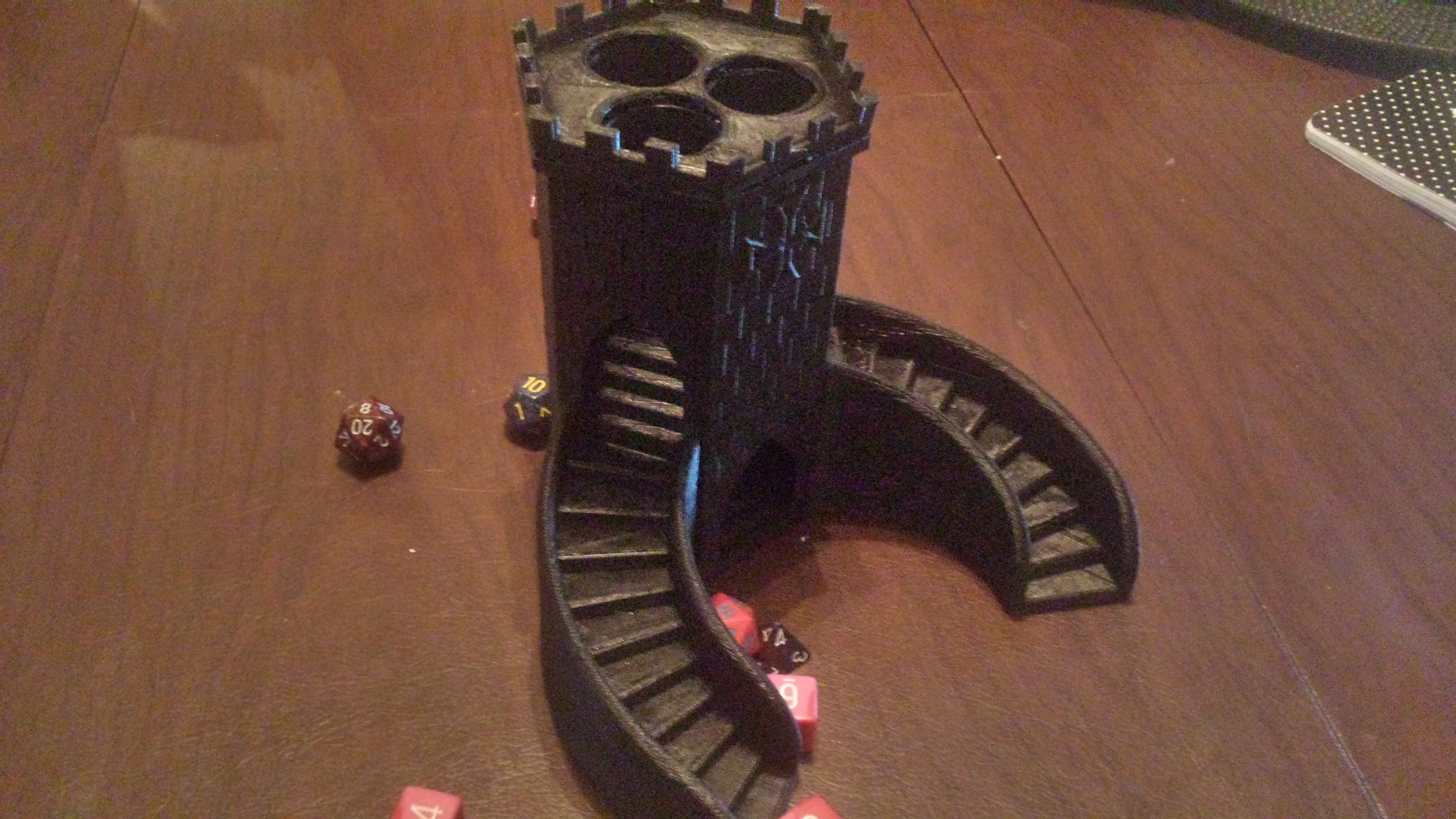 Three-path Dice Tower