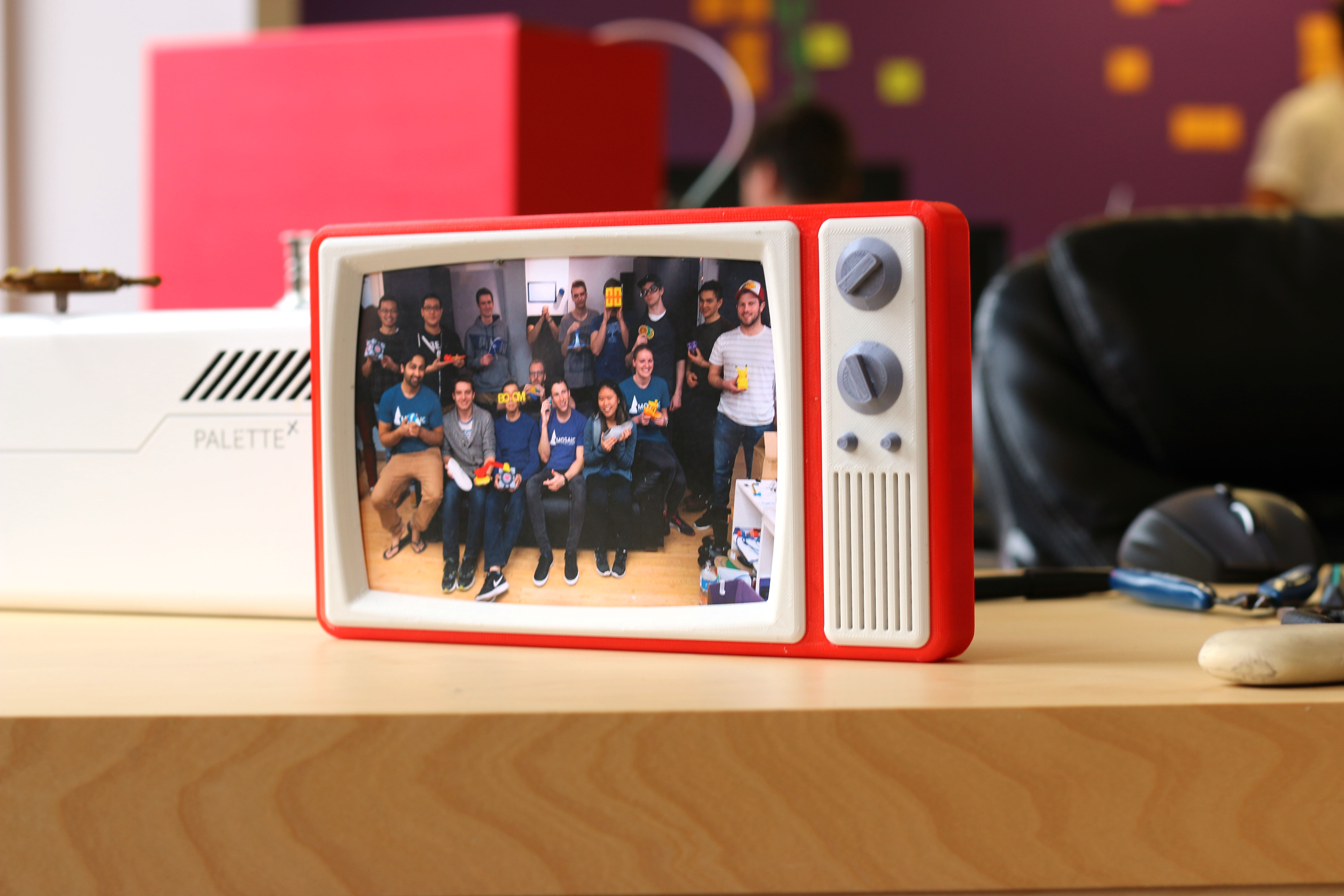 Multi-Color TV Picture Frame