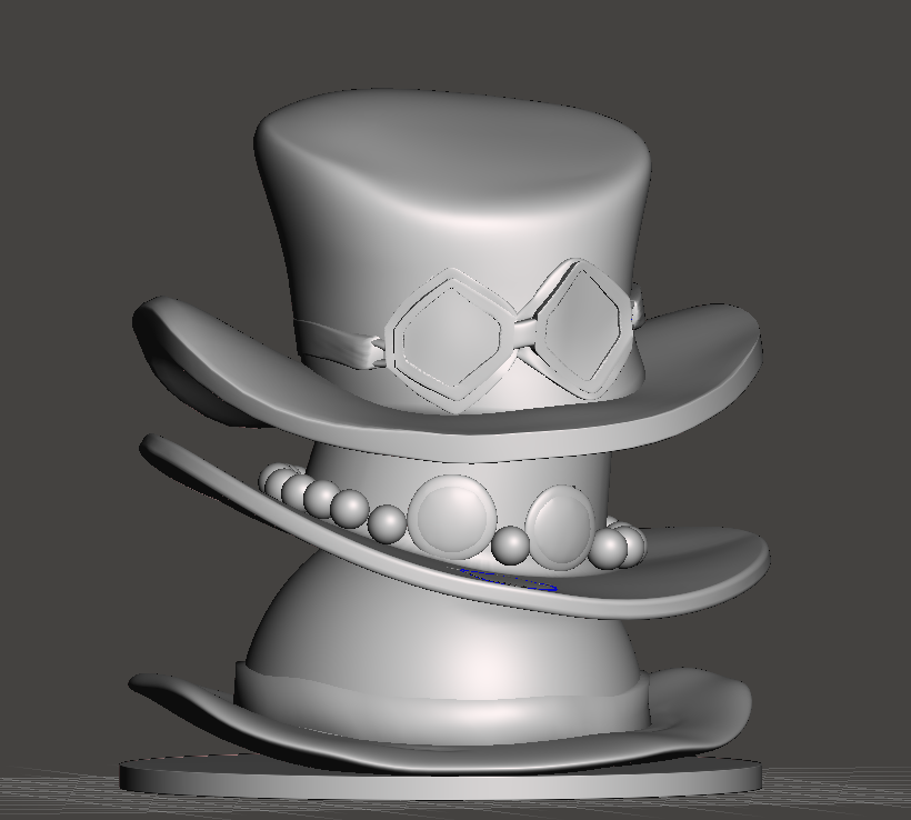 One Piece Hat Stack - Luffy, Ace, Sabo