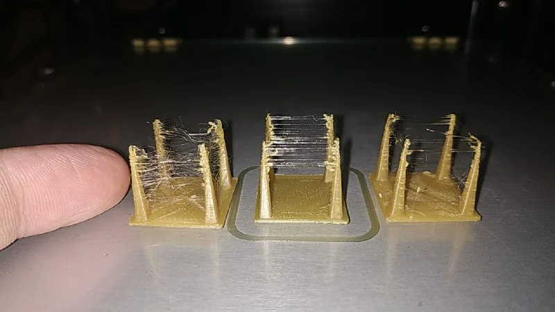 Test masivo de retracciones Ender3/Pro
