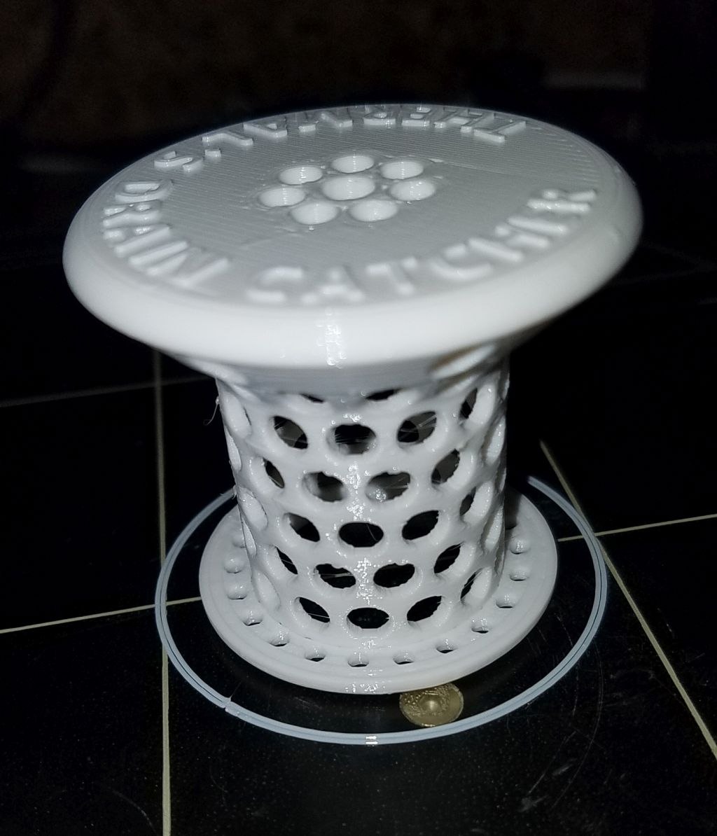 Bath Drain Hair Strainer