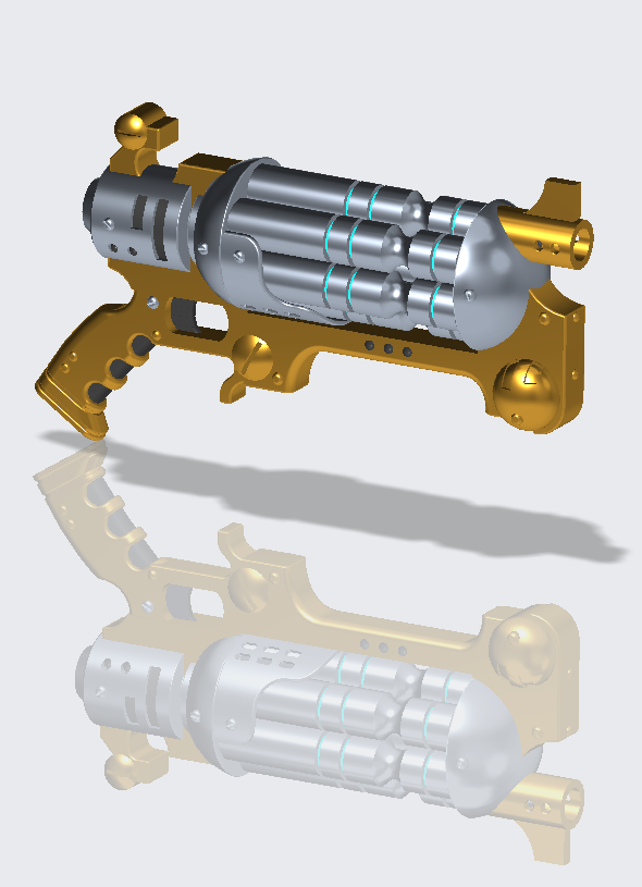 Skitarii Phosphor Blast Pistol Prop