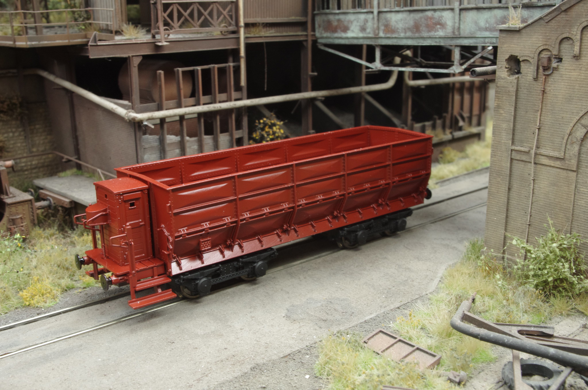 Nivelles iron ore car Thy Marcinelle version H0