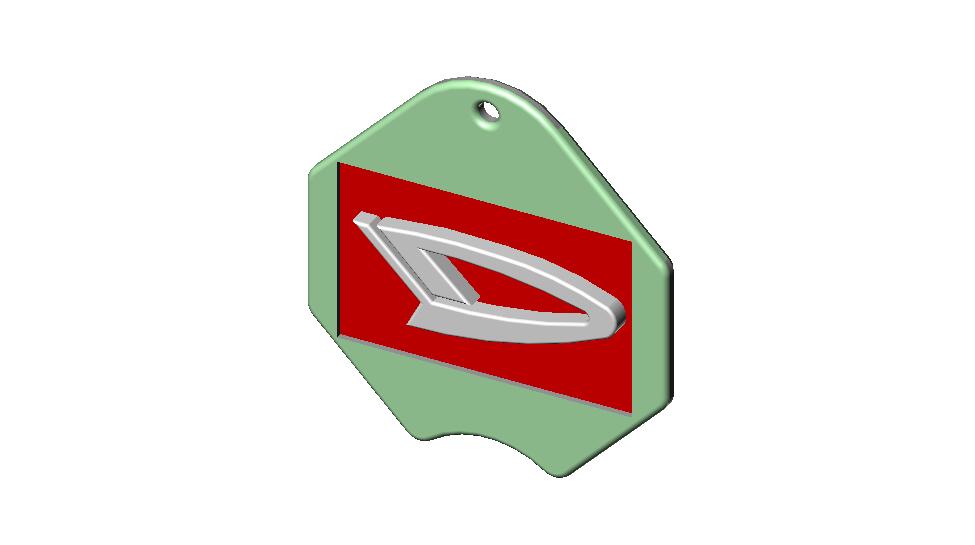 Daihatsu keyring