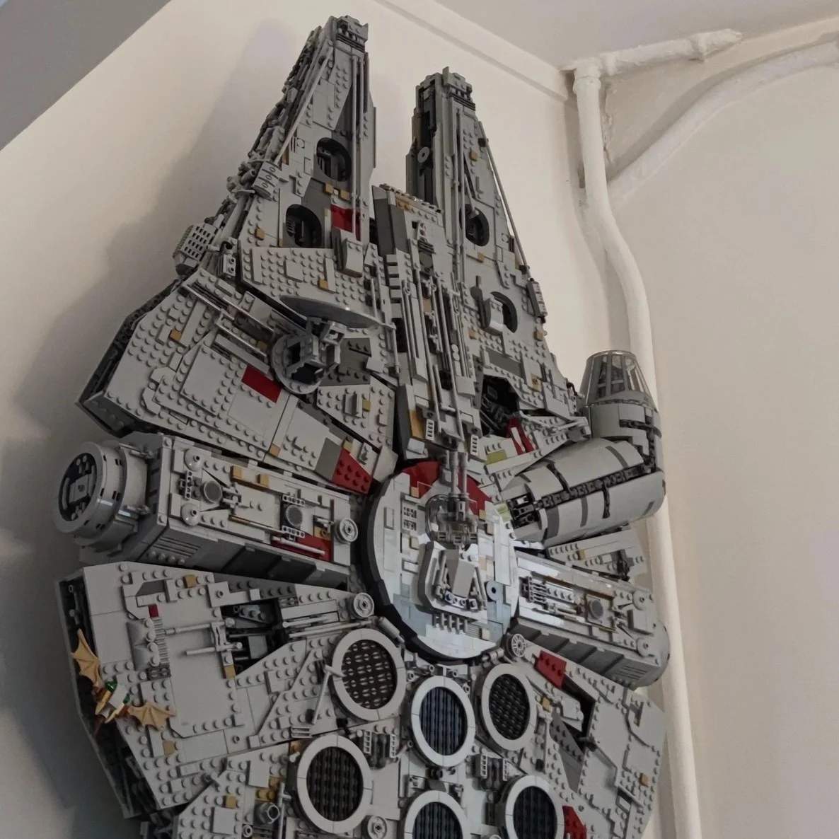 LEGO Millennium Falcon Wall Display