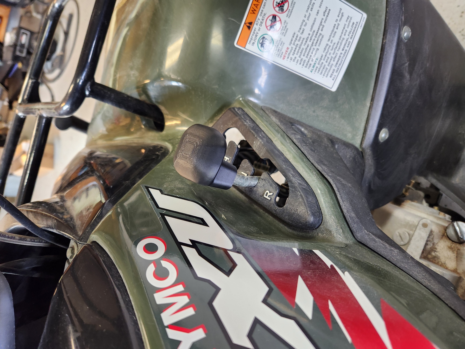 Kymco shift knob