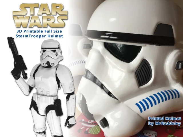 Full Scale Stormtrooper Helmet (wearable)