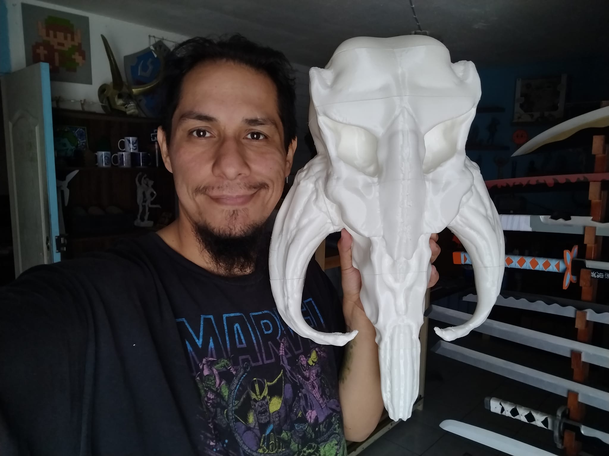 Mythosaur Skull 50cm Split
