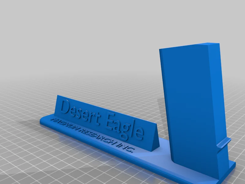 Airsoft Desert Eagle display stand