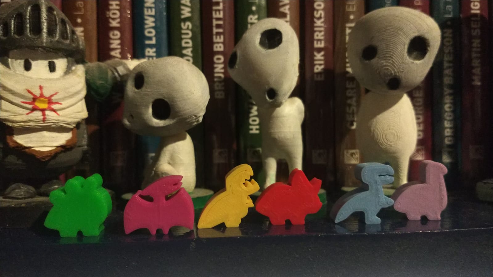 Meeples Dinosaurios