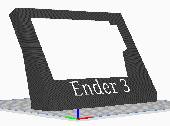 Off-brand 7" Screen Raspberry PI mountable frame