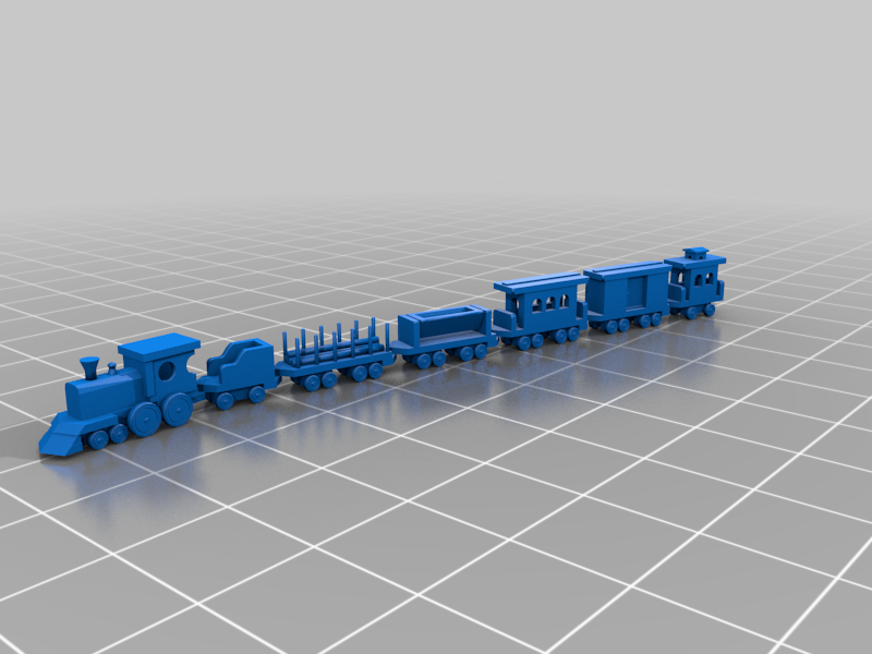 Vintage toy train