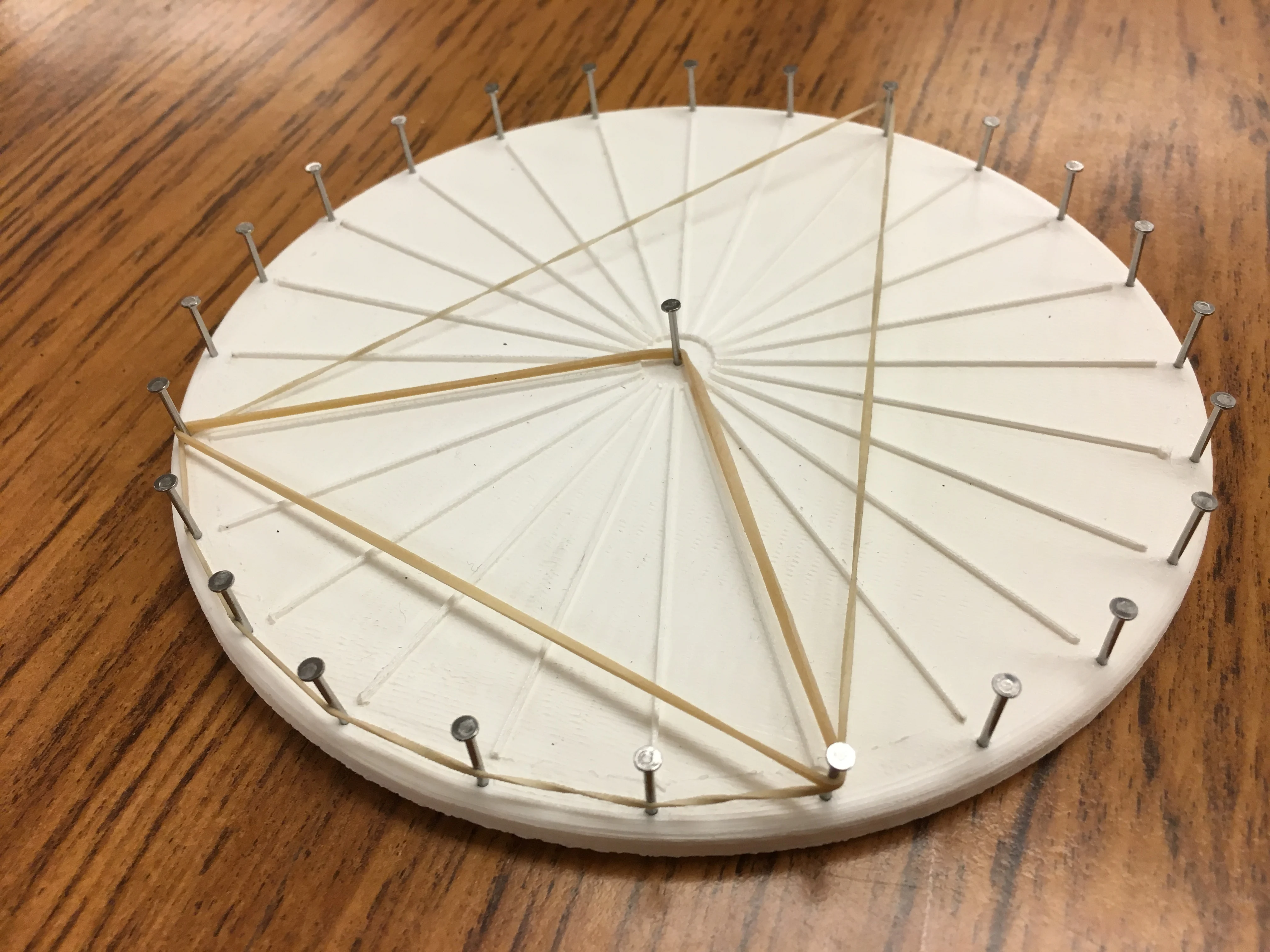 Inscribed Angles Manipulative - Geometry Manipulative