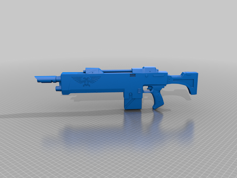 lasgun - am firearm - cosplay scale
