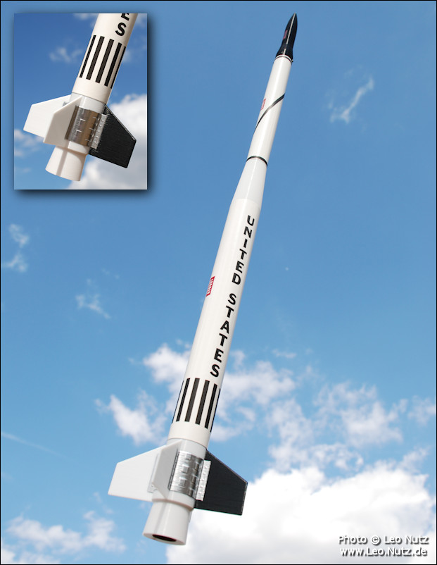 Estes Saros / Nomad Upscale (BT-55)