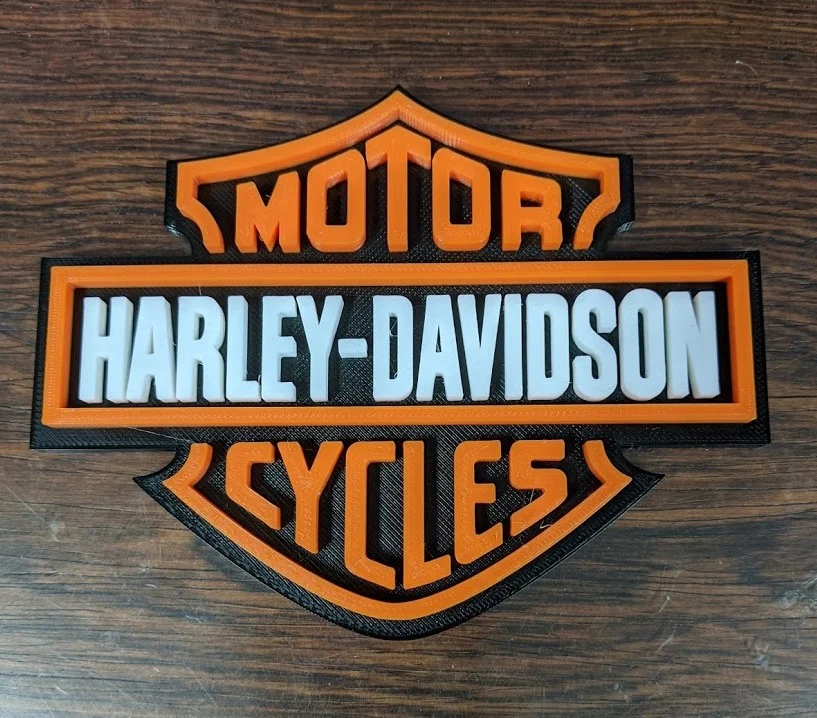 Harley Davidson Plaque MMU