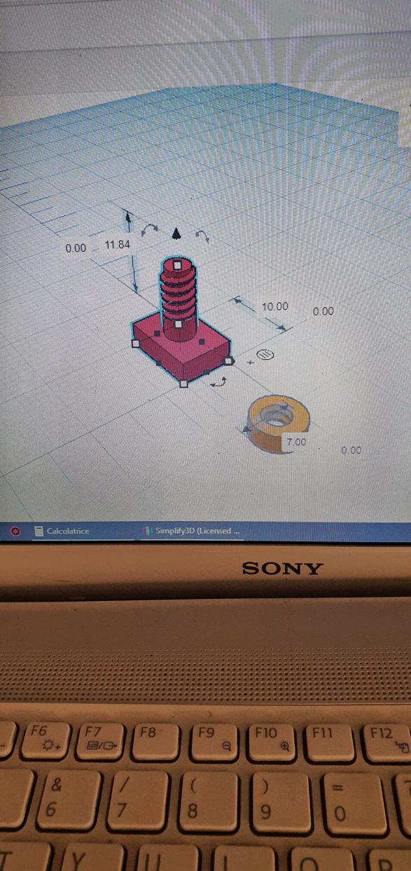 Vite da 3,5 mm e dado da 6 mm