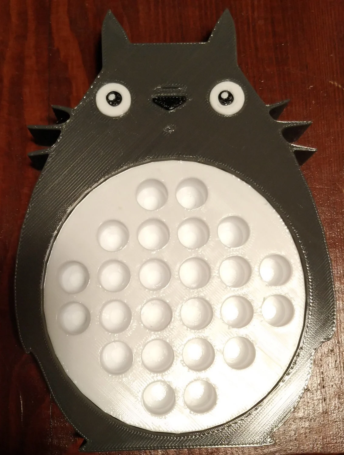 Multicolored Totoro microcentrifuge tube rack